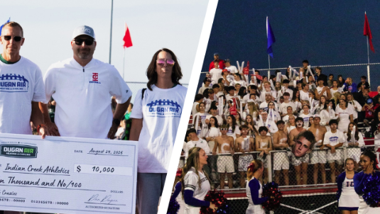 Annual Donation to Indian Creek High School