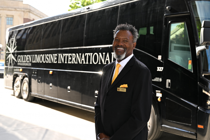 Golden Limousine International Charter Bus
