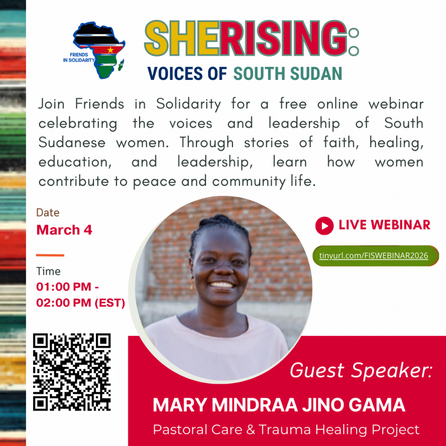 Guest Speaker, Mary Mindraa Jino Gama