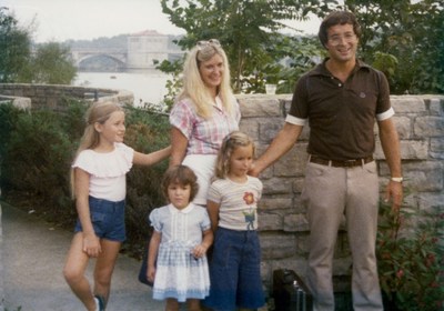 Family's first day at the Columbus Zoo in 1978