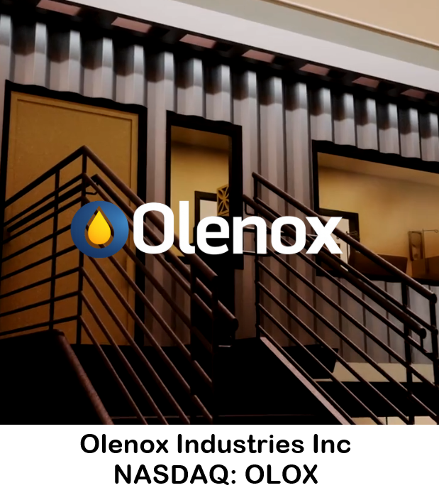 $OLOX Olenox Industries Inc. (Nasdaq: OLOX)