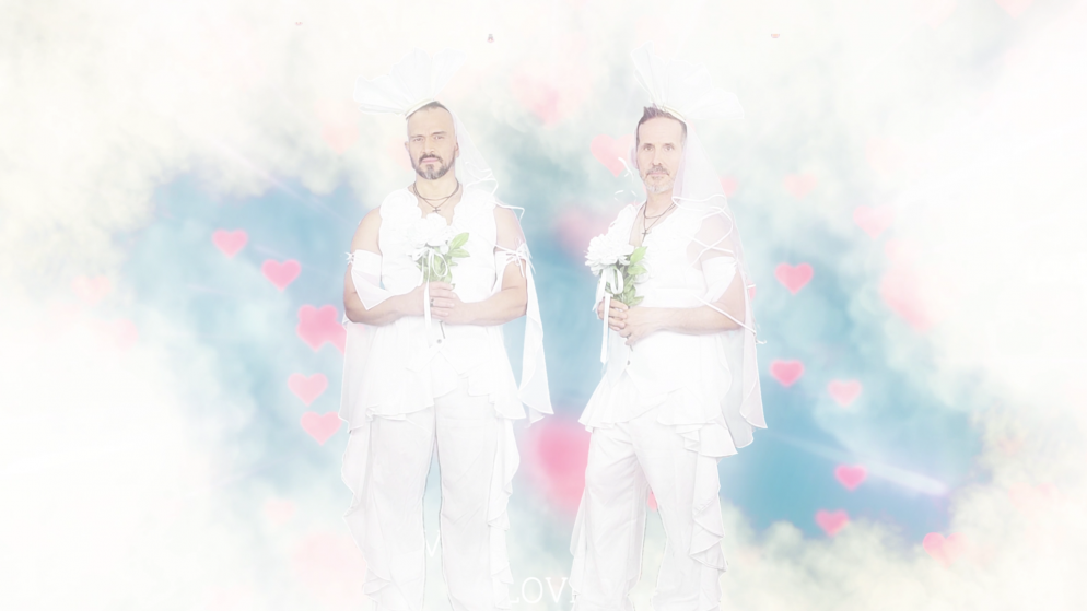 Sidow And Richard As The Two Brides